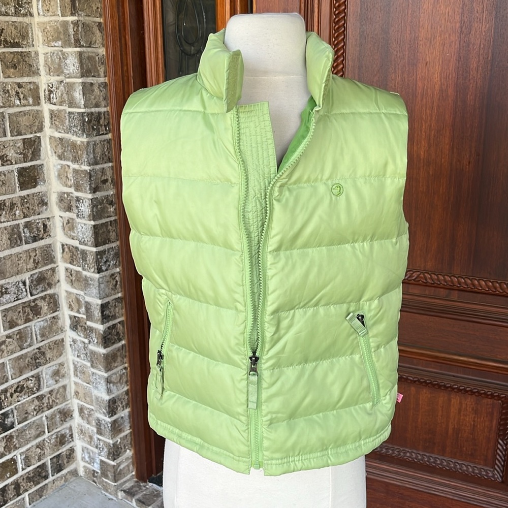 Duck Head Puffer Ski Jacket Parrot Lime Green